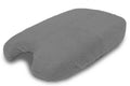Fleece Console Lid Armrest Cover for Honda Accord (2008–2012) Crosstour (2010–2015) Gray
