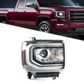 LED DRL Projector Headlight for GMC Sierra 1500 (2016–2018) Passenger RH