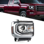 LED DRL Projector Headlight for GMC Sierra 1500 (2016–2018) Passenger RH