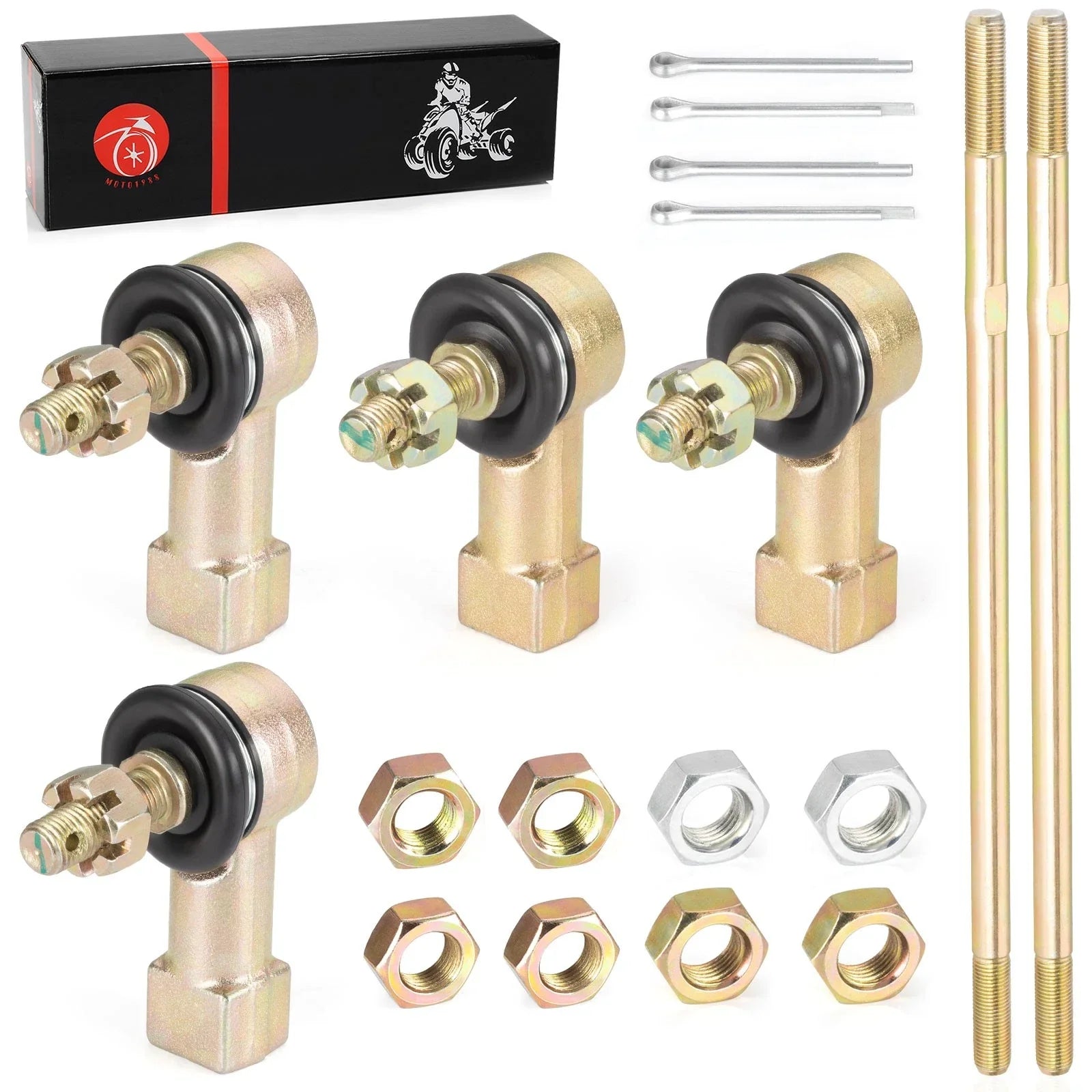 2 x Tie Rod Ends Kit for Honda TRX450R TRX450ER (2004–2013)