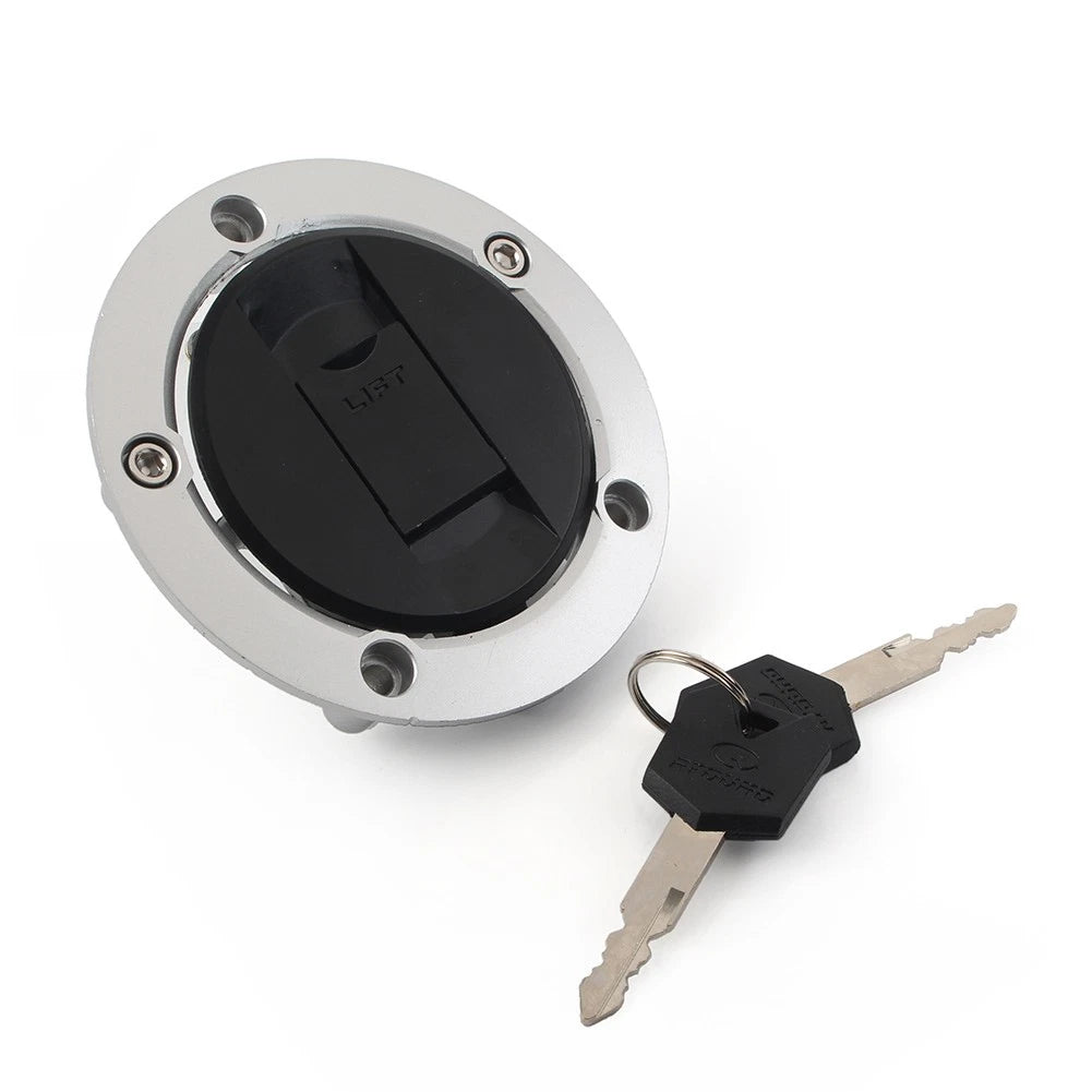 Fuel Tank Gas Cap Cover Lock Keys for Suzuki SV650 1000 1000S SFV650 (2003–2023)