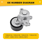 Drive Belt Tensioner for Nissan Altima, Murano, Maxima, Quest (2011–2012) 11955JA10A
