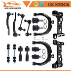16Pcs Front Control Arm Tie Rod for Chevrolet Trailblazer GMC Envoy (2008–2009)