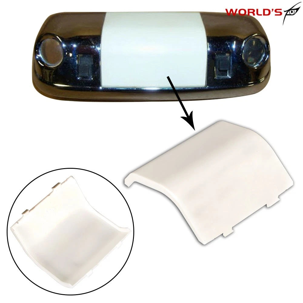 Set of 2 Overhead Dome Light Covers for Ford F-150 Bronco Mustang