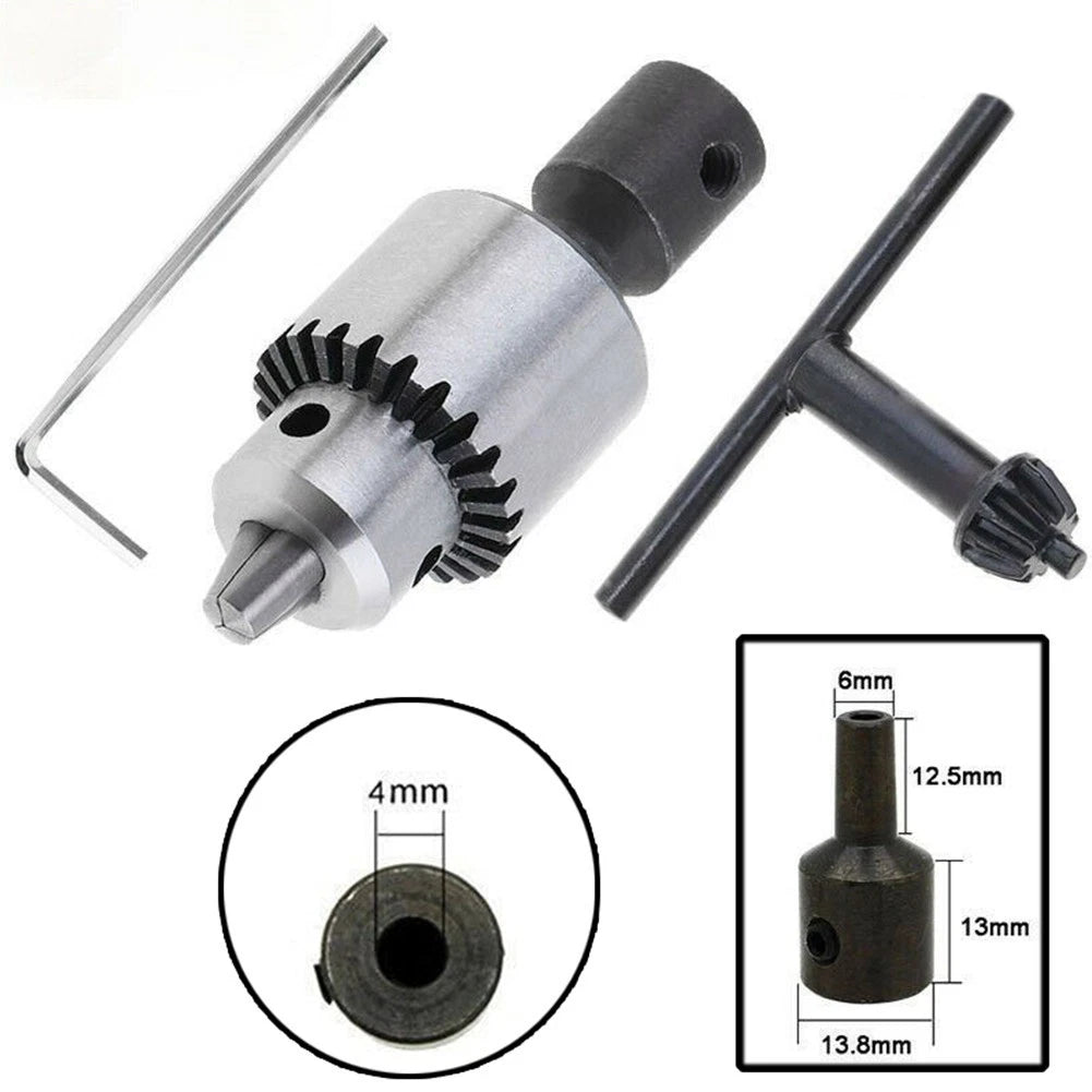Micr-Motor Drill Chuck for Electric Motor Shaft (0.3-4mm, 4-8mm)