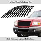 Stainless Steel Black Billet Grille Insert for Ford Ranger (2006-2012)