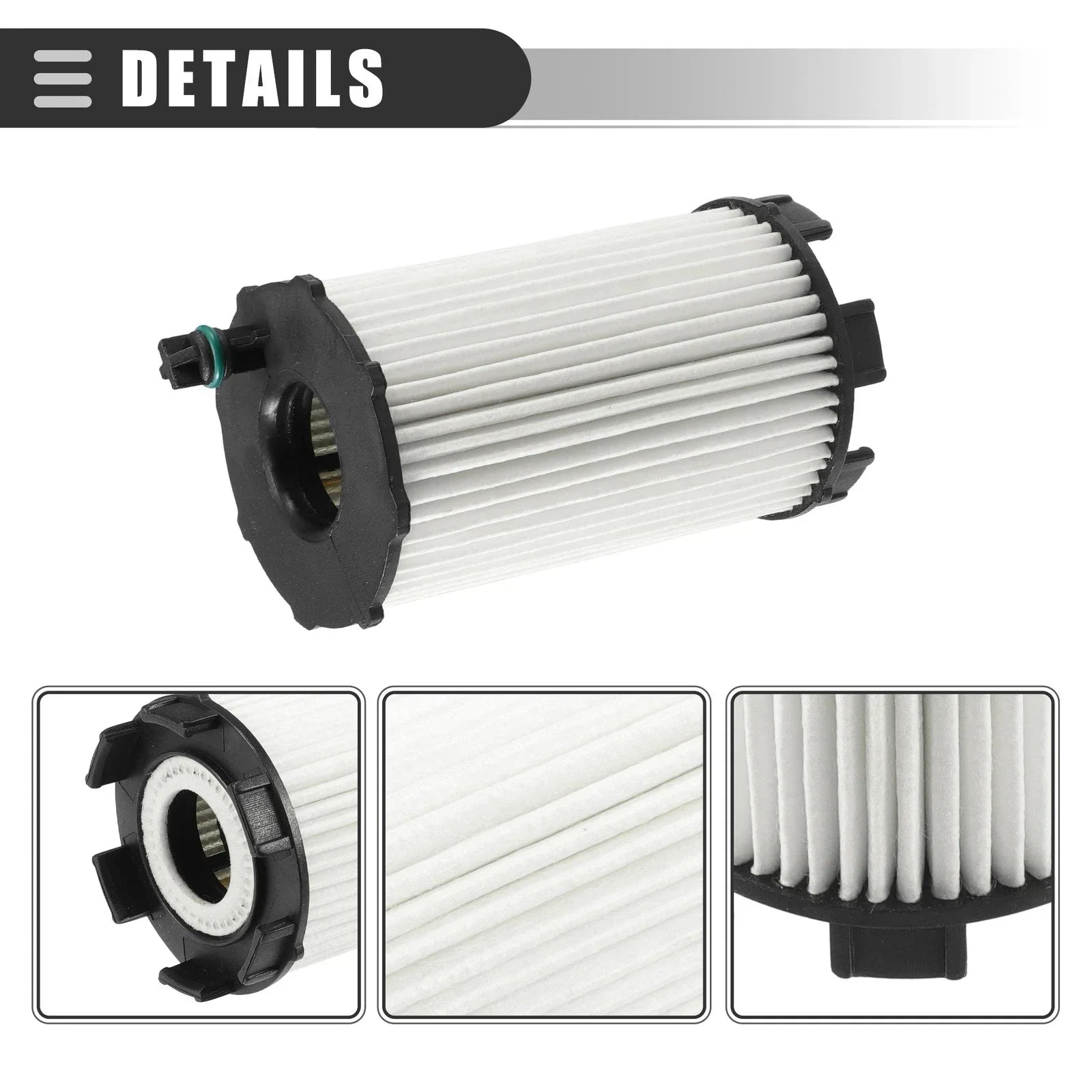 Engine Oil Filter with Gasket for Audi RS5 (2013-2015) 4.2L V8 Gas