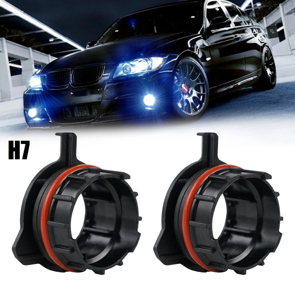 H7 LED Headlight Base Adapter Holder for Mercedes Benz SLK Class