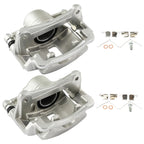 Set of 2 Front Brake Calipers for Geo Prizm, Toyota Corolla