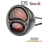 Black LED Taillight Rear Brake Lamp for H-D Bobber Chopper Cafe Racer
