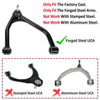 2-4" Upper Control Arm Lift Kit for Chevy Silverado GMC Sierra 1500 (2007–2018)