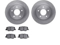 Rear Brake Pad and Rotor Kit for Mazda 6 (2014–2015) GD376PX