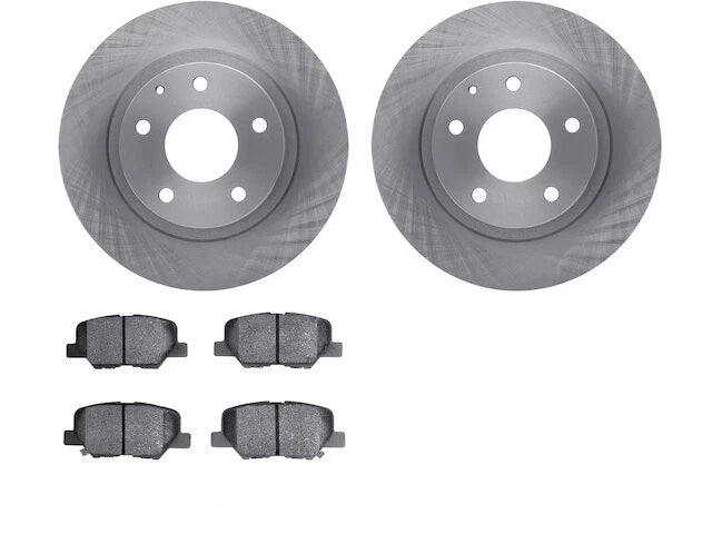 Rear Brake Pad and Rotor Kit for Mazda 6 (2014–2015) GD376PX