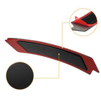 Pair Bumper Reflector 63147205397 for BMW 3 Series E90 E91 (2009–2011) Black
