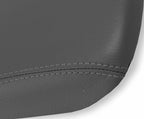Leather Console Lid Armrest Cover for Volvo S40 (2004–2007) Gray