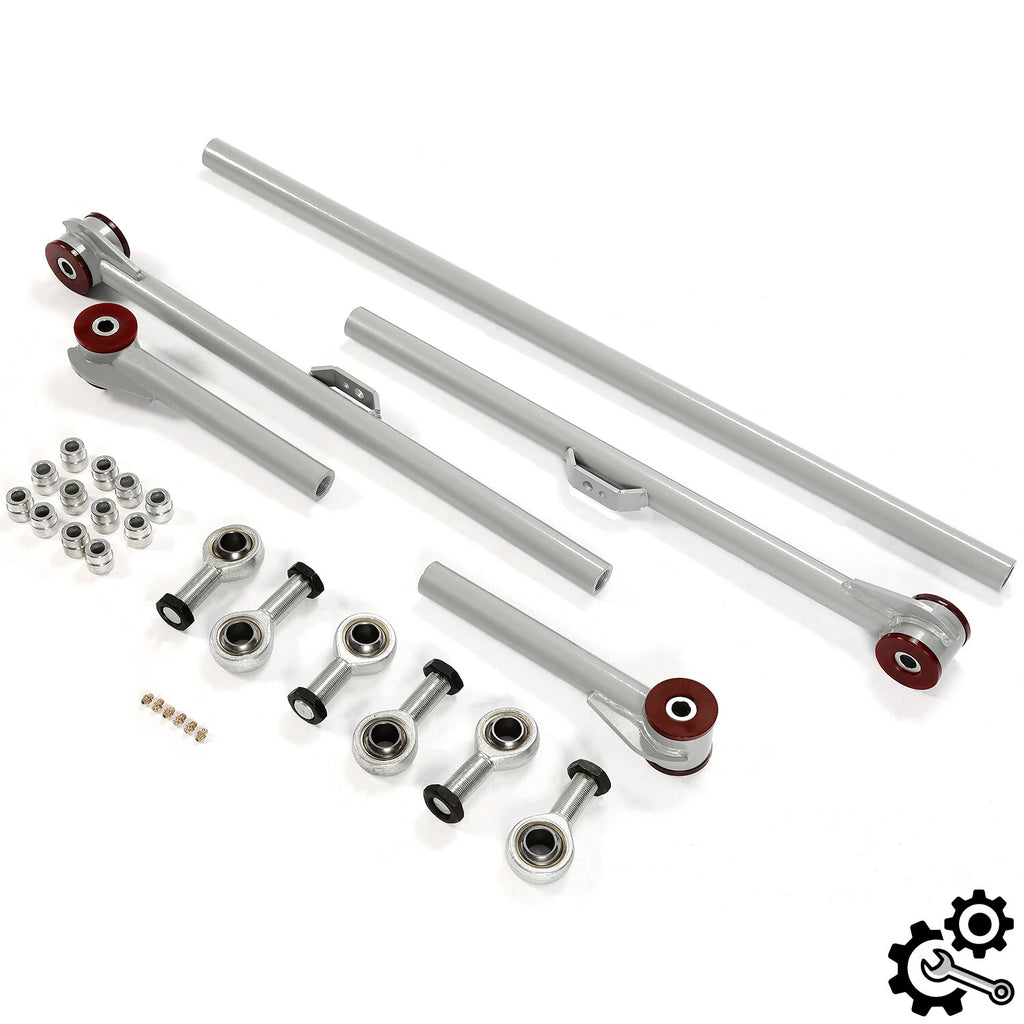 Rear Upper Lower Track Bar Control Arm Lift Kit for Toyota FJ Cruiser (2003–2009)