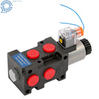 Hydraulic Selector Valve 12V DC 6 Port 13 GPM for Automotive Applications