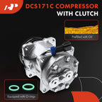 A/C Compressor with Clutch for Chevrolet C6500 C7500 Kodiak (1997–2020)