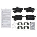 Set of Rear Ceramic Brake Pads for Acura TSX (2009–2014) / Honda Accord (2008–2017)