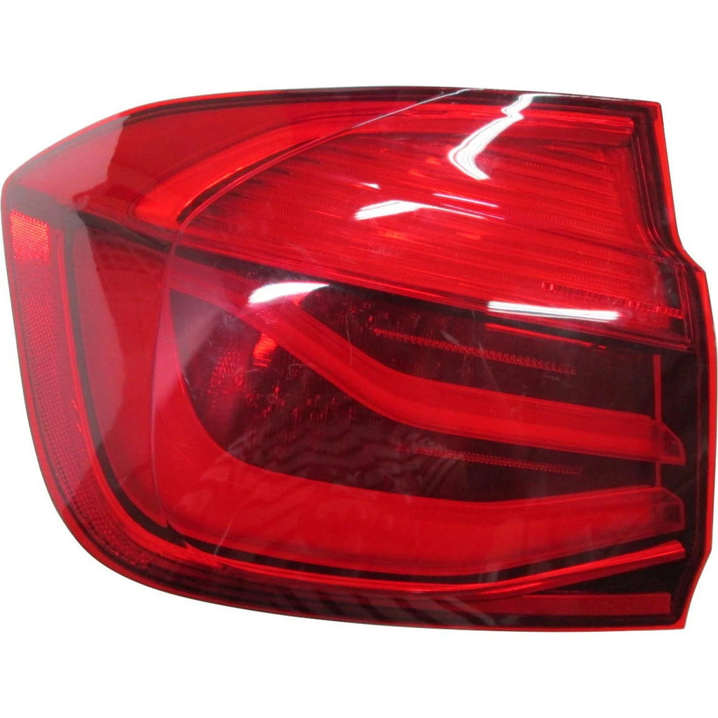 Replacement Driver Side Outer Tail Light Assembly w/o Logo-See Compatible Chart