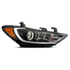 Halogen Headlight for Hyundai Elantra (2017–2018) Right w/o LED DRL