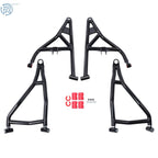 Set of 2 Black Front Lower A-Arms for Polaris RZR XP 1000/4 (2014–2023)