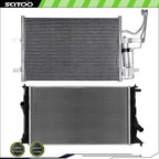 Radiator and A/C Condenser Kit for Mazda 5 (2006–2010)
