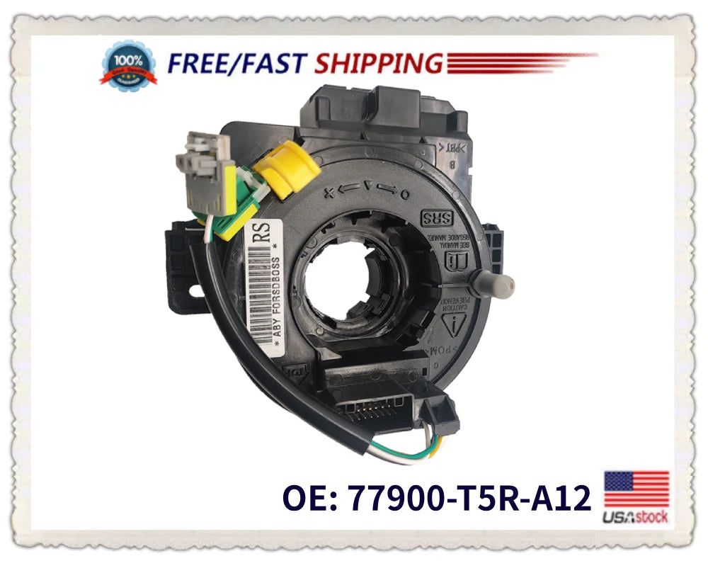 Clock Spring 77900-T5R-A12 for Honda Accord (2013-2014) & Honda Fit (2015-2020)