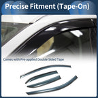 Window Deflectors for Toyota Corolla (2020–2024) Side Window Vent Visors