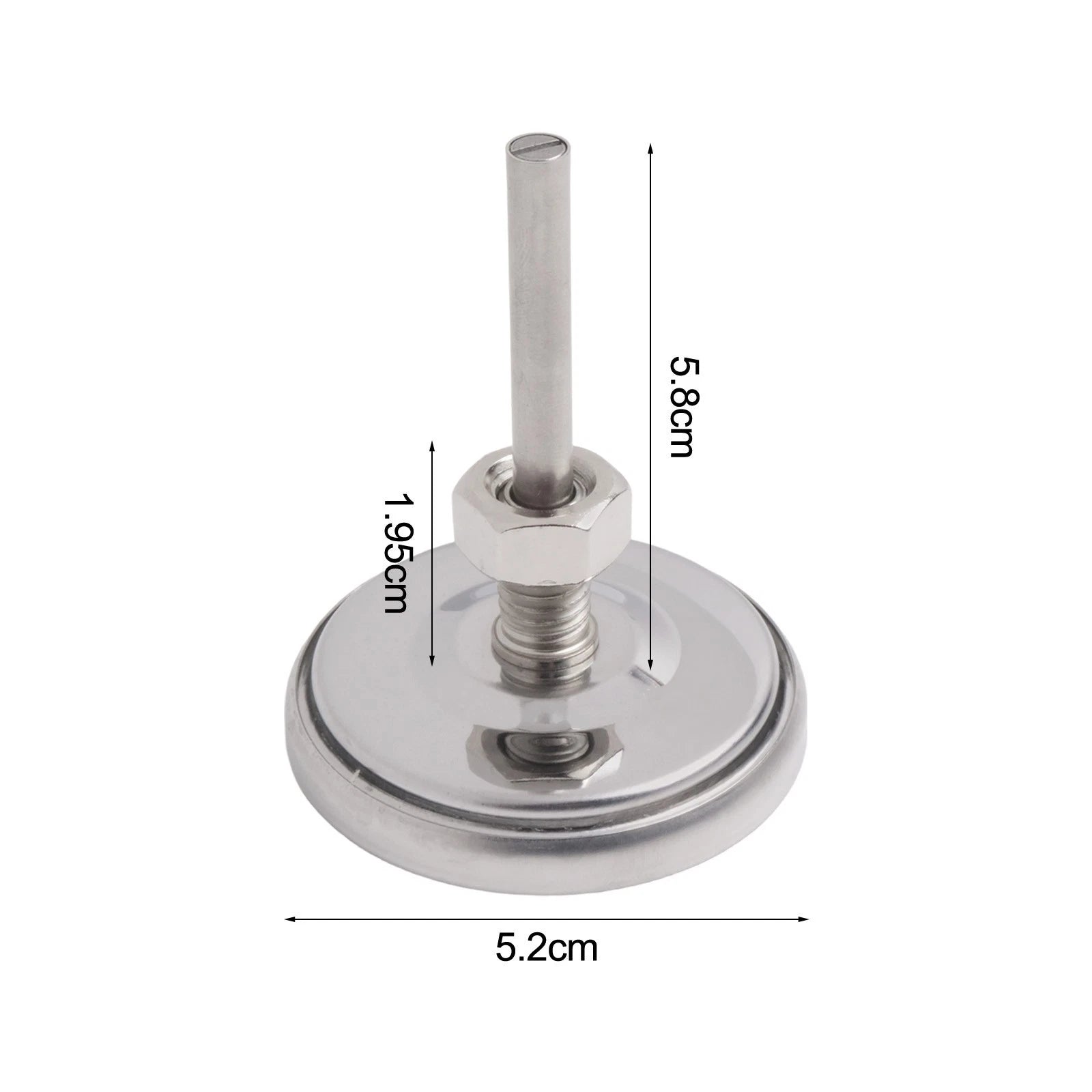 Thermometer for Charcoal Frying Smoke Stainless Steel Heating Milk