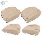 Beige Leather Seat Covers for Ford Mustang GT (2005-2009)