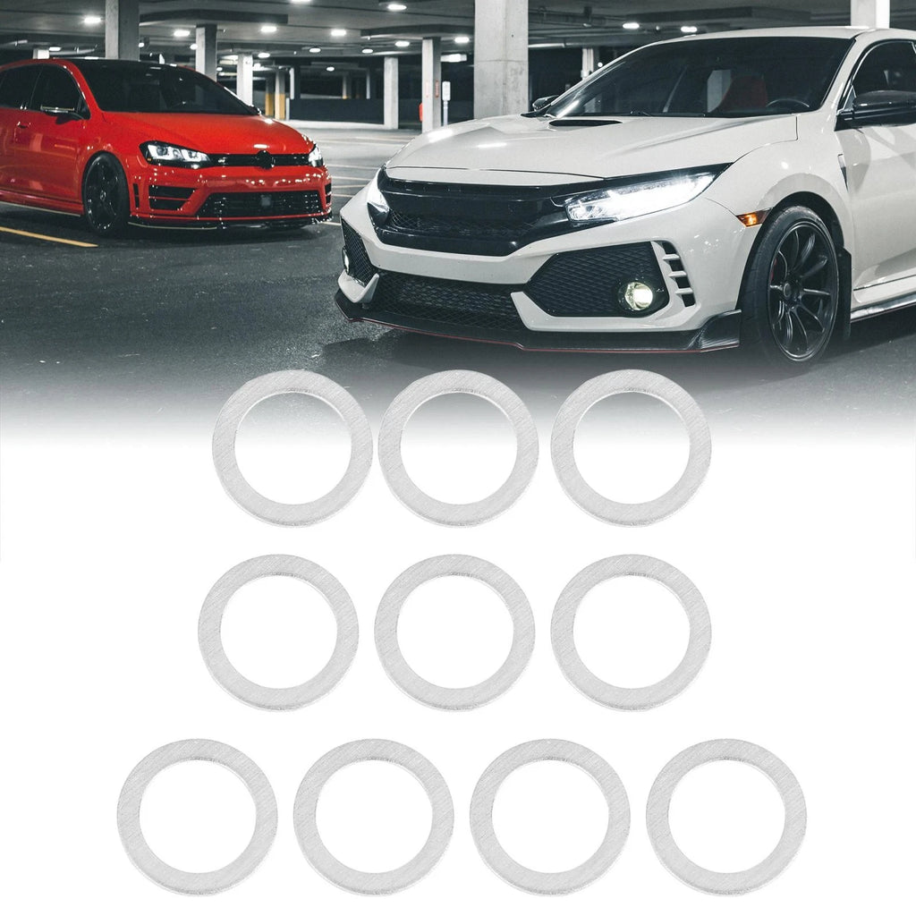 10pcs Oil Drain Plug Crush Gasket Seal for Mazda (M14)