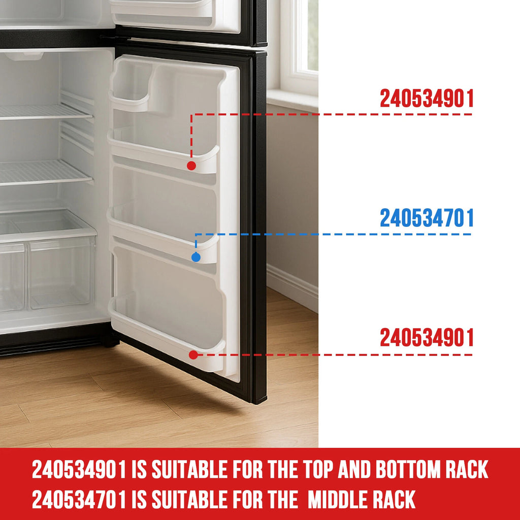 3X Door Rack Shelf Bar for Frigidaire Kenmore