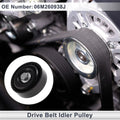 Drive Belt Idler Pulley for Audi A4 (2016–2025) No. 06M260938J Plastic