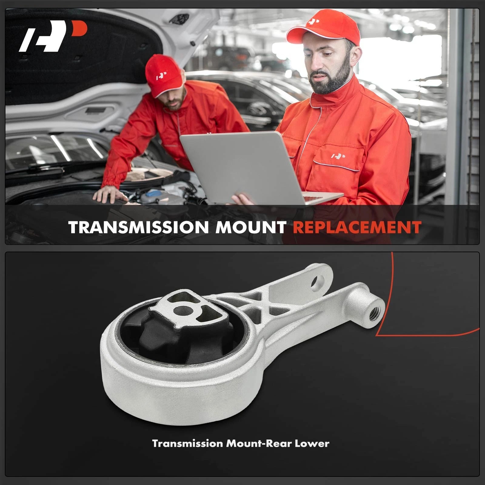 Rear Lower Transmission Mount for Chevy Volt Cadillac ELR (2011–2019)