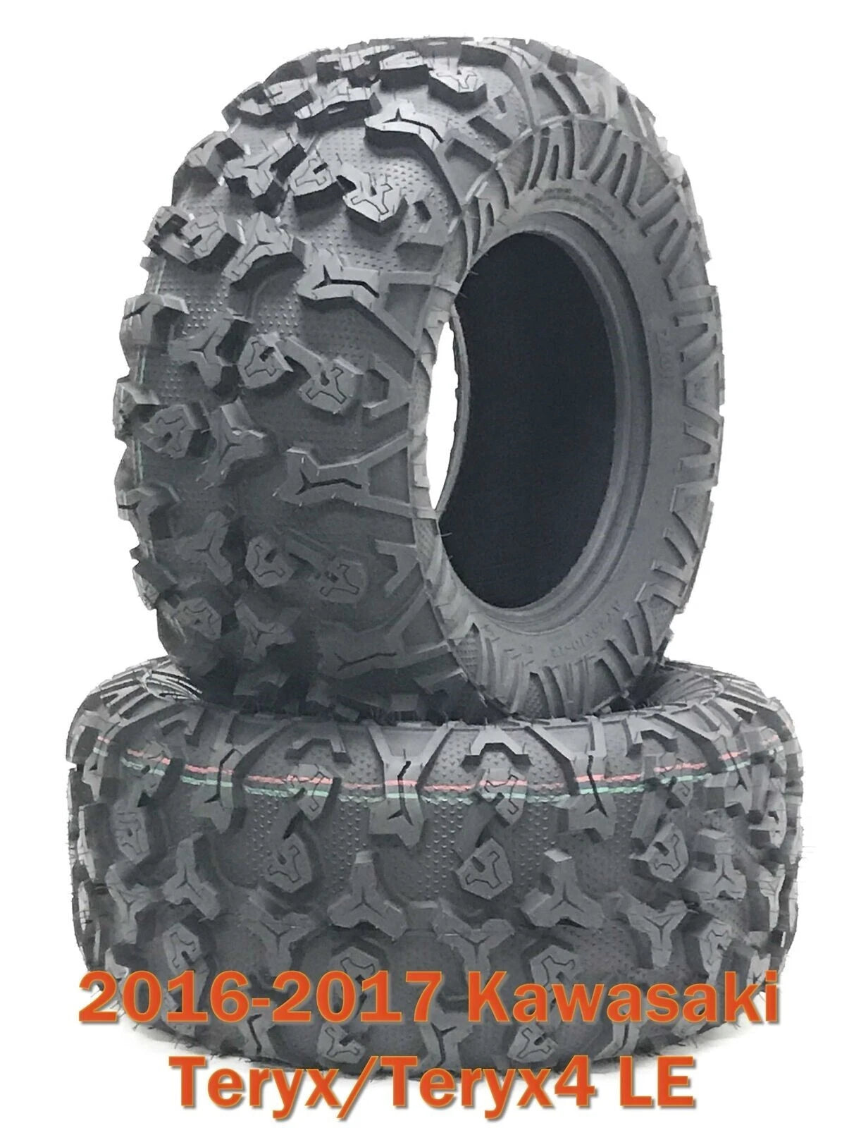 Set of 2 Front Tires for Kawasaki Teryx/Teryx4 LE (2016–2017) 27x9R14 8PR Radial