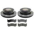 ACDelco Gold Rear Brake Kit 330mm Disc Rotors Pads for Silverado Sierra Yukon (2014–2023)