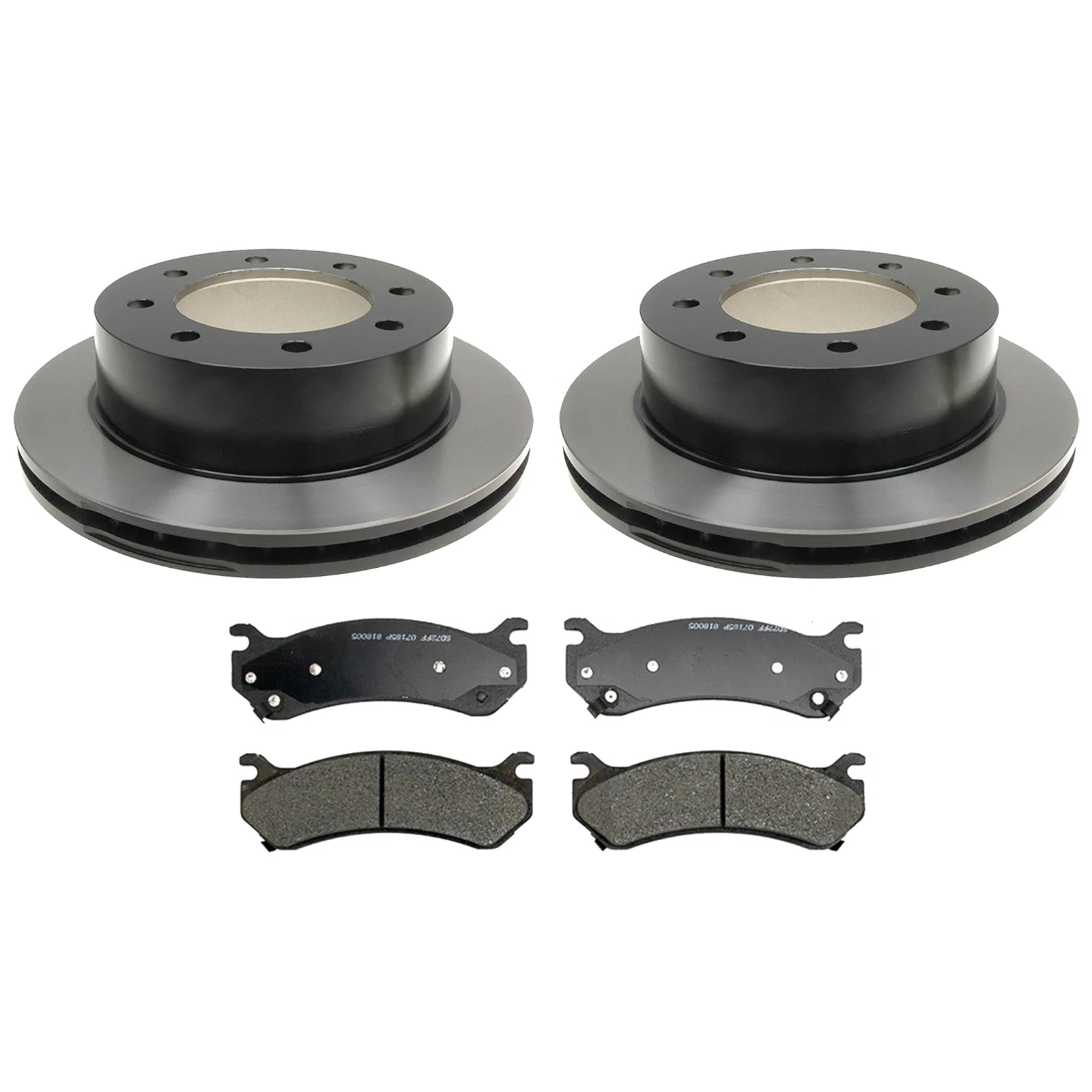 ACDelco Gold Rear Brake Kit 330mm Disc Rotors Pads for Silverado Sierra Yukon (2014–2023)