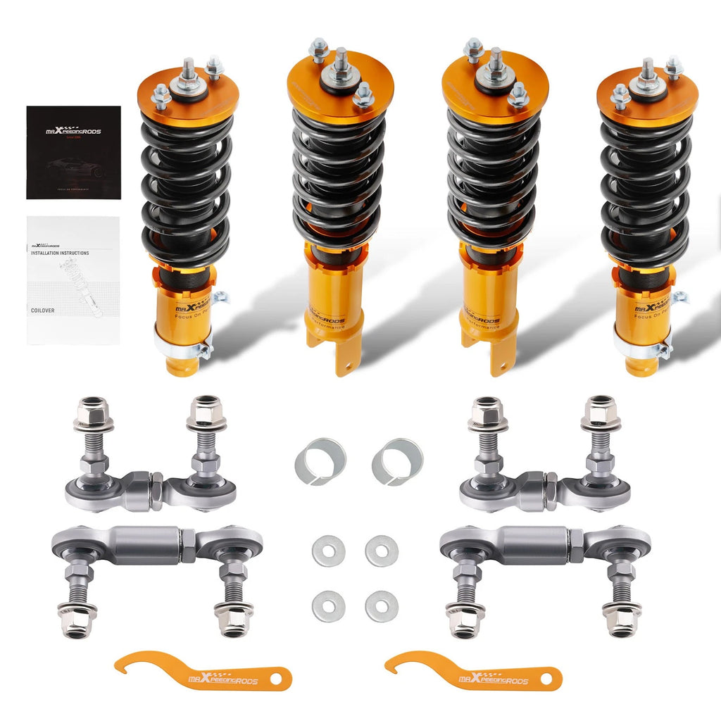Coilovers Suspension Kit with Sway Bar Links for Honda Civic EK EJ EM (1996–2000)