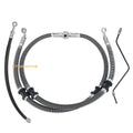 Front Brake Hose Line Pipe Kit for Yamaha Kodiak Grizzly Bruin 350 400 450 (2003–2014)