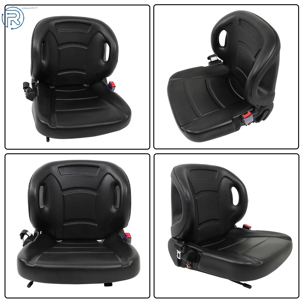 Forklift Seat for Toyota (With Seatbelt & Switch, 70° Adjustable Backrest)