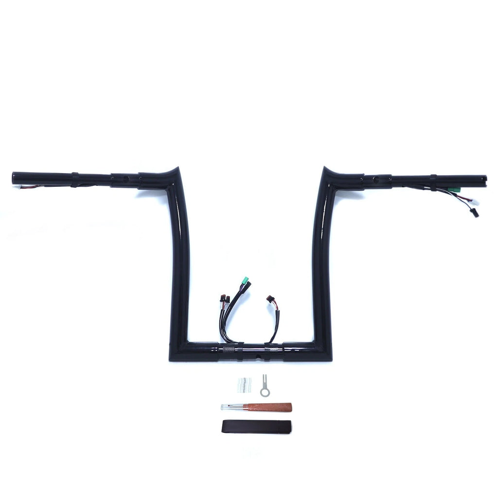 12" Prewired Ape Hanger Handlebar 1.5" for Harley Road Glide (2015)