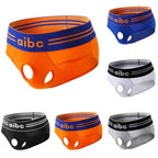2X Front Open Hole Briefs for Men - Sexy Lingerie Thongs