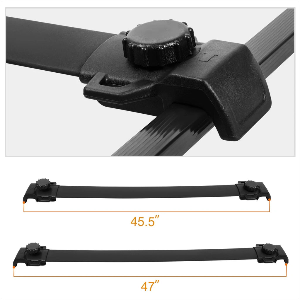 Aluminum Roof Rack Crossbar for Jeep Renegade (2015–2019)