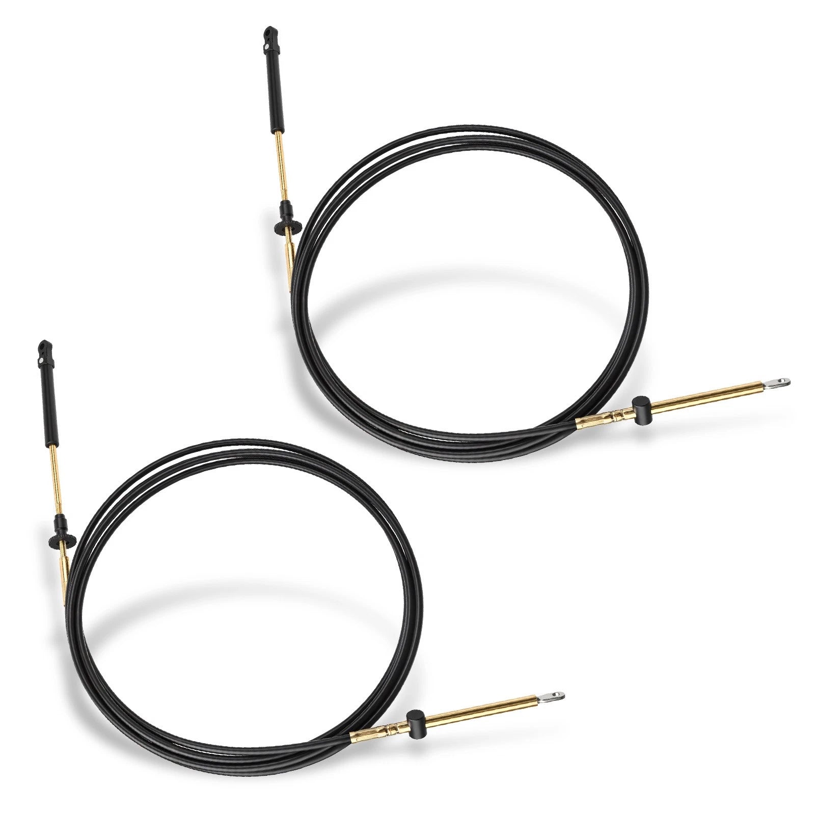 2X Snap-In Throttle/Shift Control Cable 14' for Johnson Evinrude (1970–2023) 0173114