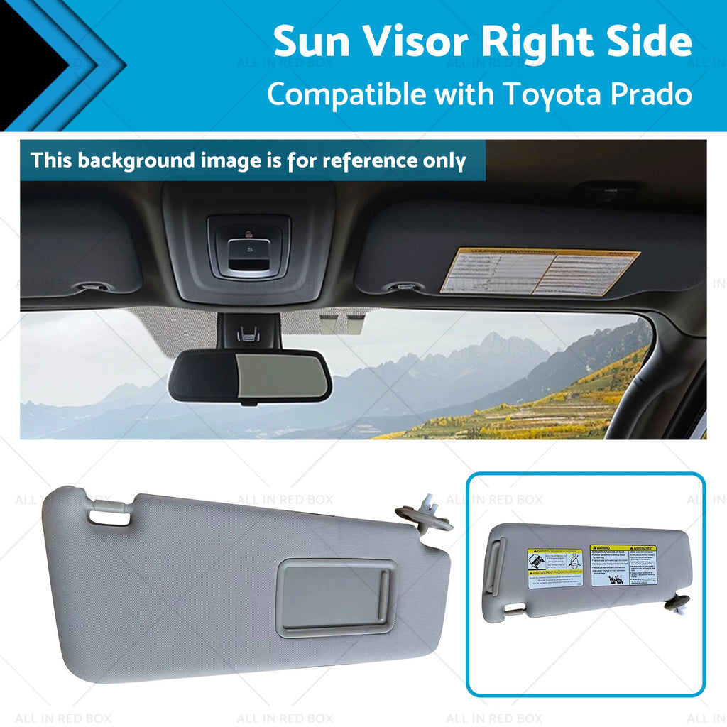 Sun Visor Right Side for Toyota Prado (2010–2023) 74310-35A90-B1