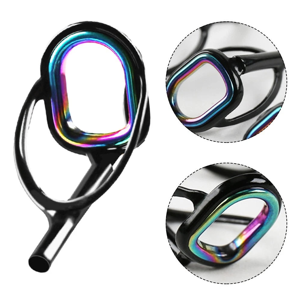 Fishing Rod Tip Top Guide Eye Repair Ring Ceramic 1.2mm 1.6mm