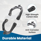 Set of 12 Front Upper Control Arms Sway Bar Links for Trailblazer  (2002-2008)
