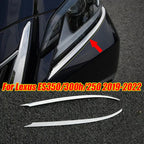 2x Front Headlight Eyebrows Eyelids Cover for Lexus ES350/300h/250 (2019–2022)