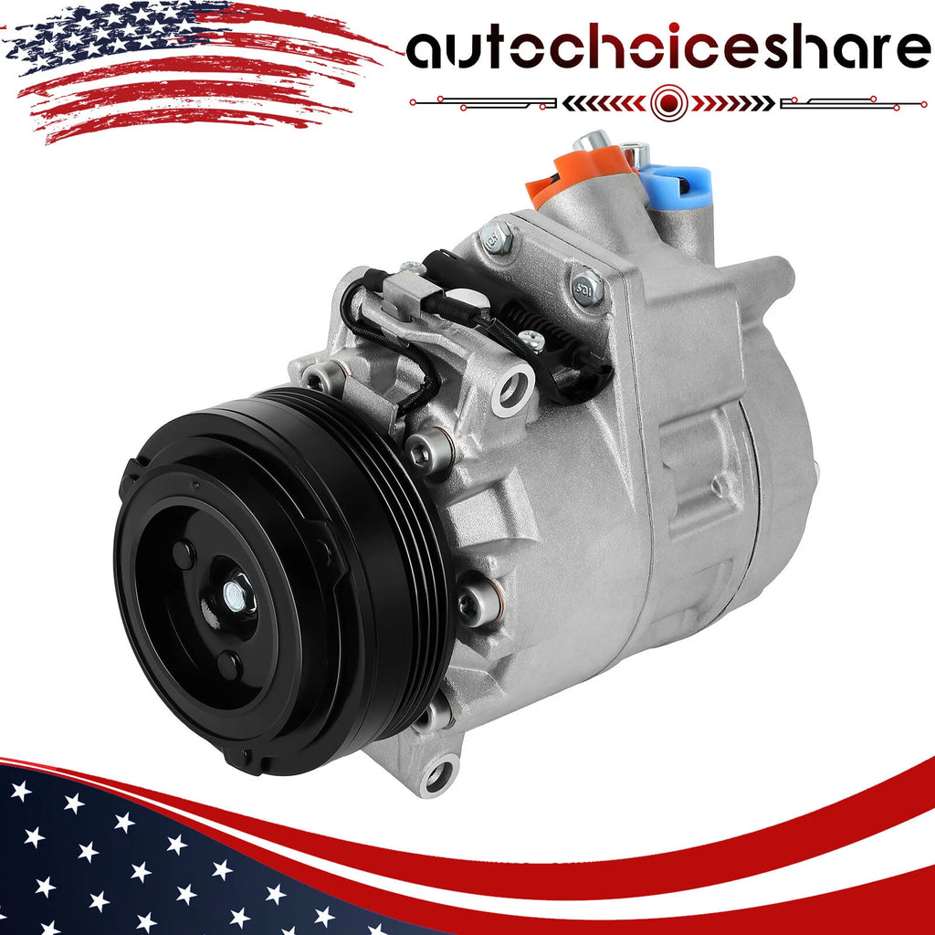 A/C Compressor with Clutch for BMW X5 (2004–2006)